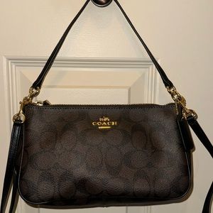 Vintage coach mini shoulder bag